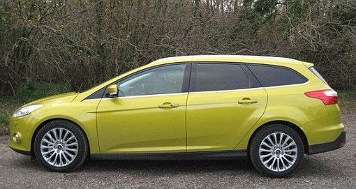 FORD Focus Estate 1.6 TDCi the greenest estate so far.