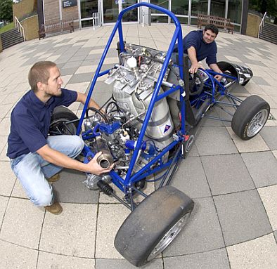 The world�s fastest, greenest, hydrogen race car.